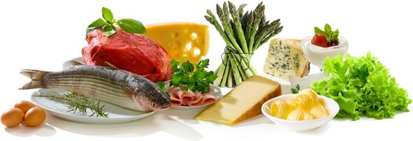 keto dieedi jaoks lubatud toidud
