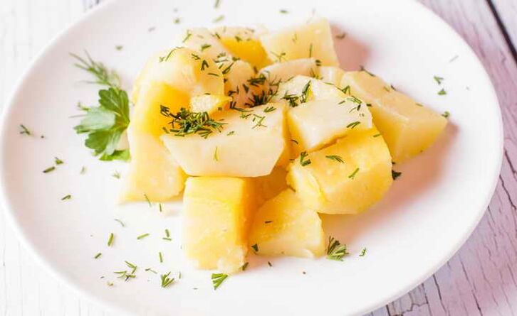 Keedetud kartulid